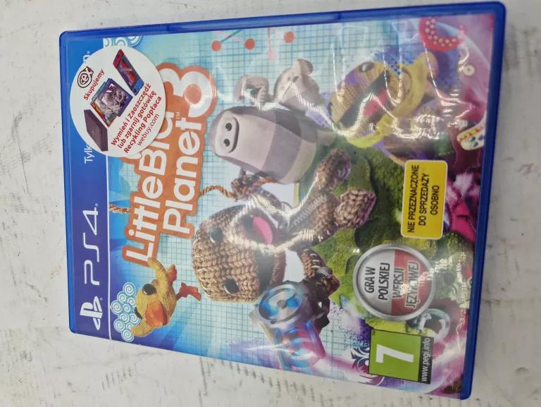 GRA NA PS4 LITTE BIG PLANET 3