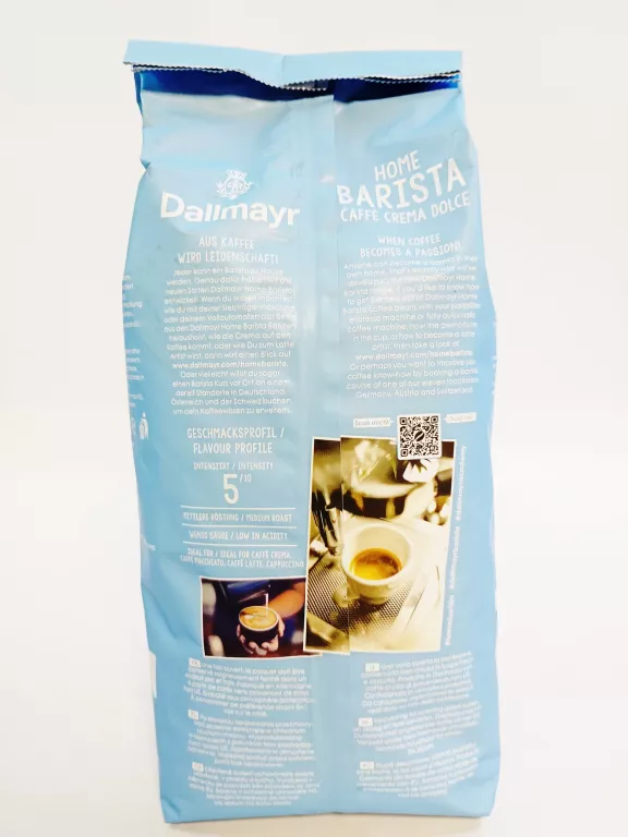 KAWA ZIARNISTA MIESZANA DALLMAYR HOME BARISTA CAFFE CREMA DOLCE 1000 G