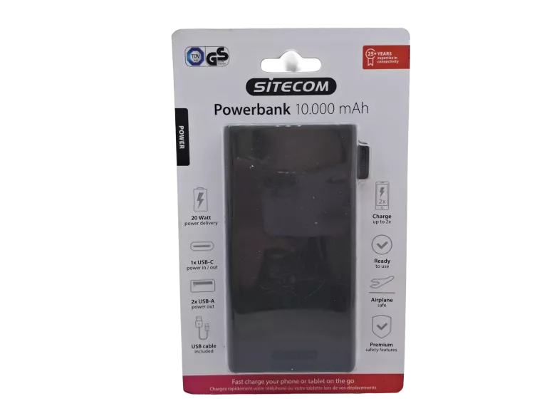 POWERBANK SITECOM 10000MAH MIX