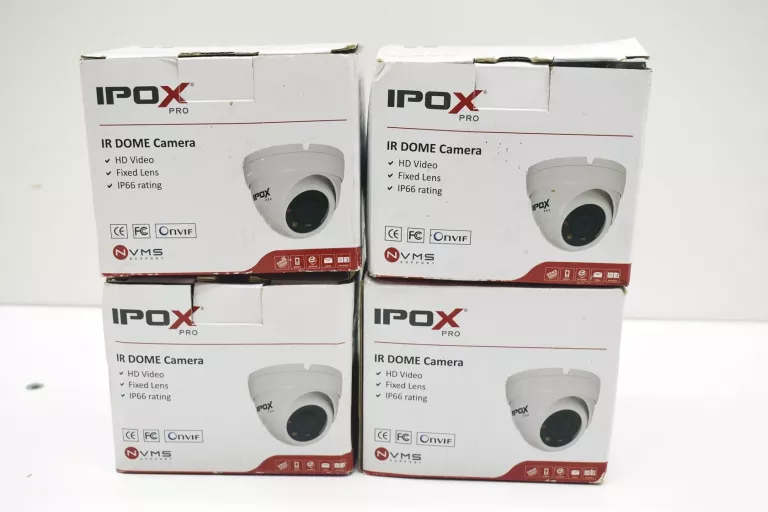 ZESTAW 4 KAMER DO MONITORINGU IPOX (PX-DIP2028-PW)