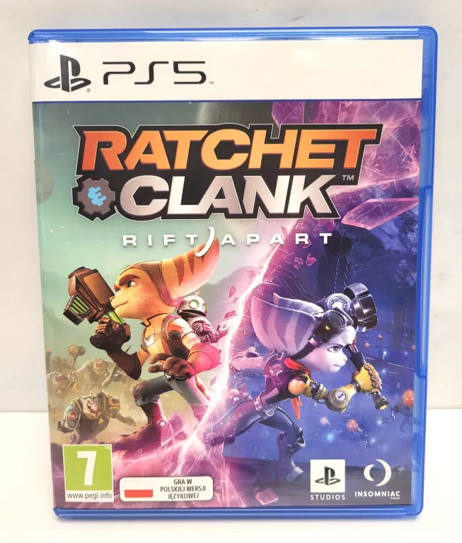 GRA NA PS5 RATCHET AND CLANK RIFT APART PLAYSTATION 5