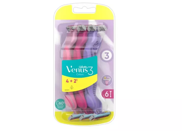 MASZYNKA JEDNORAZOWA DO GOLENIA VENUS 3 6 SZT.