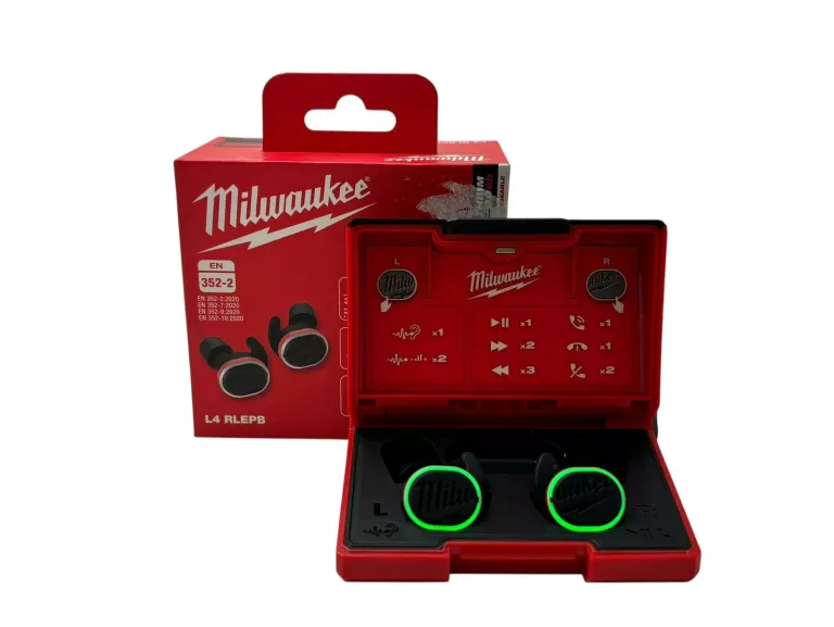 SŁUCHAWKI BLUETOOTH TWS MILWAUKEE L4 RLEPB USB