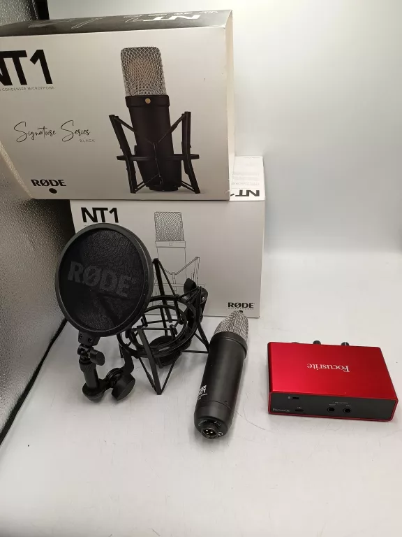 mikrofon-rode-nt1-focusrite-scartell-solo-gen3-slowackiego-17-katowice