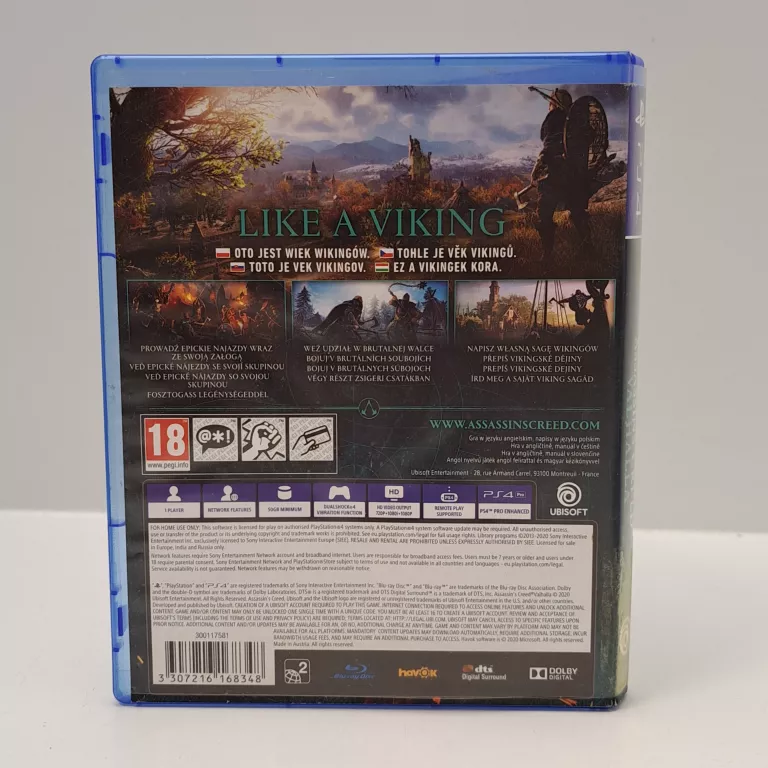 ASSASSINS CREED VALHALLA PS4