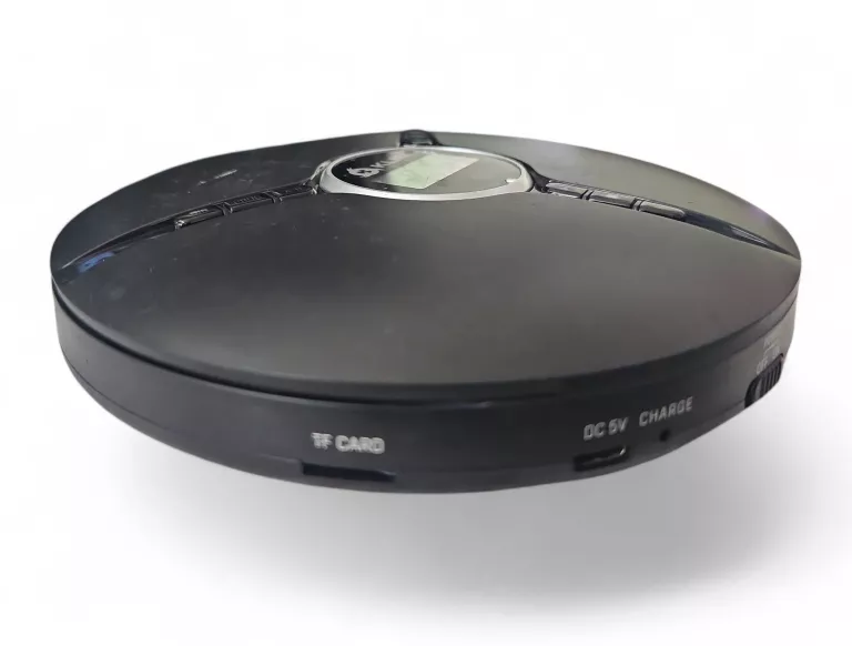 DISCMAN PRZENOŚNY ODTWARZACZ CD Z WBUDOWANĄ BATERIĄ SŁUCHAWKI KLIM
