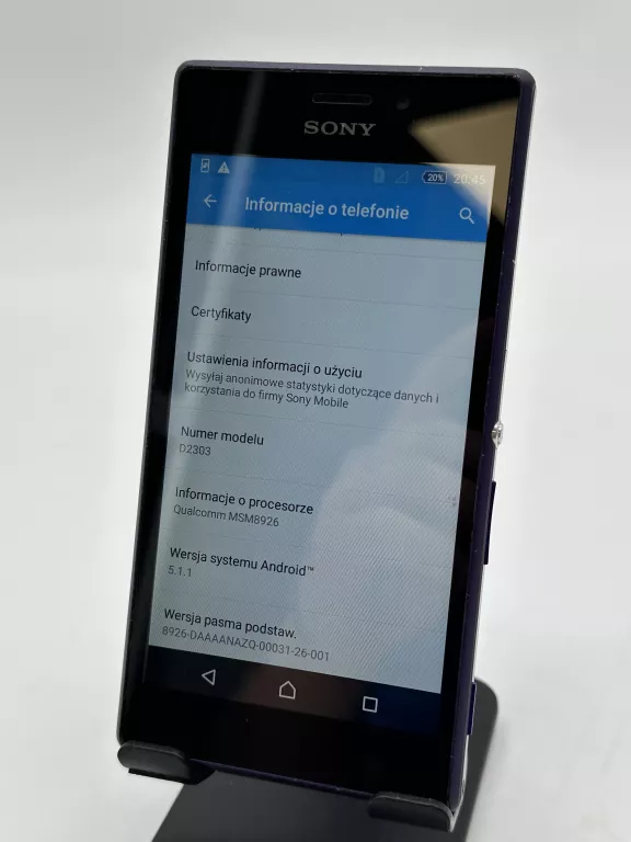 TELEFON SONY XPERIA M2 LTE D2303
