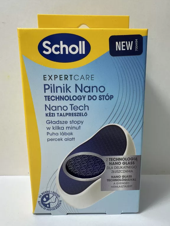 PILNIK DO STÓP SCHOLL NANO GLASS BIAŁO-NIEBIESKI