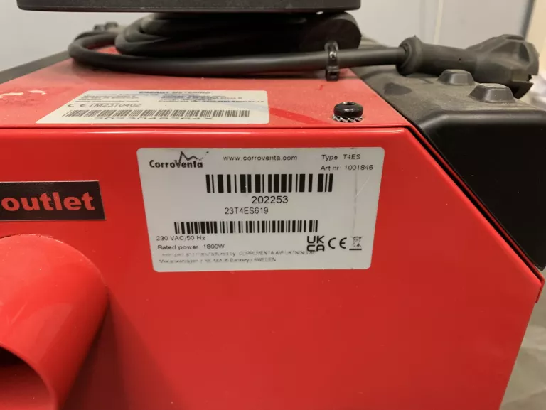 POMPA CIŚNIENIOWA CORROVENTA T4 ES