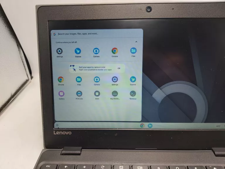 LAPTOP CHROMEBOOK LENOVO 100E 4/64GB + ZASILACZ