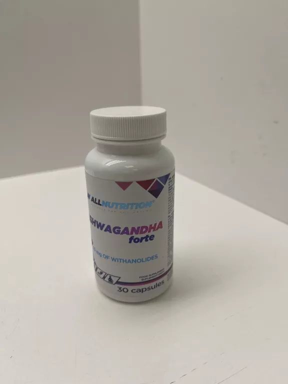 ALLNUTRITION ASHWAGANDHA + WITANOLIDY 10MG 30 KAPSUŁEK 5902837753263 [2507