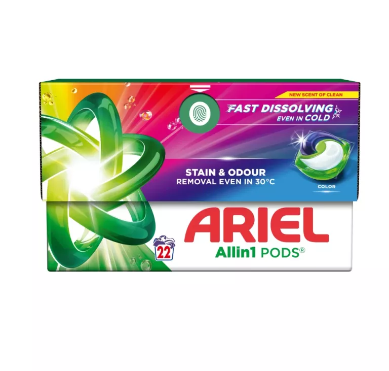 ARIEL ALLIN1 PODS KAPSUŁKI DO PRANIA 22 PRAŃ