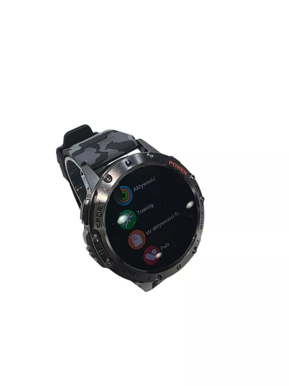SMARTWATCH ZEGAREK POLSKIE MENU ROZMOWY SPORT K-65