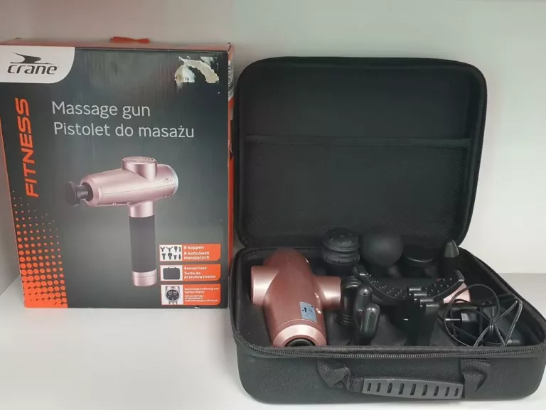 PISTOLET DO MASAŻU CRANE FITNESS