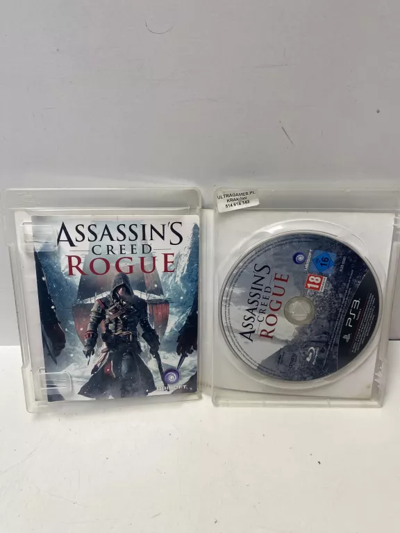 ASSASSINS CREED ROGUE PS3
