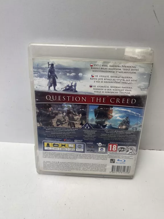 ASSASSINS CREED ROGUE PS3