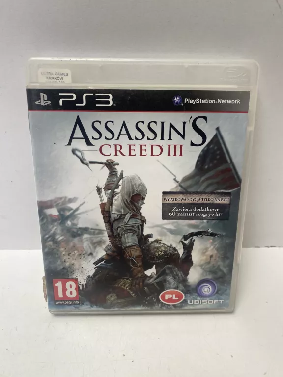 ASSASSINS CREED III PS3