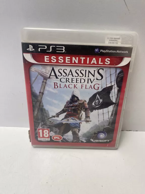 ASSASSINS CREED BLACK FLAG PS3