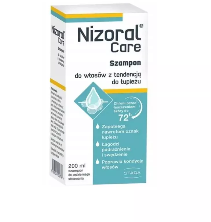 NIZORAL DAILY CARE SZAMPON NA ŁUPIEŻ, NA UCZUCIE SWĘDZENIA 200ML