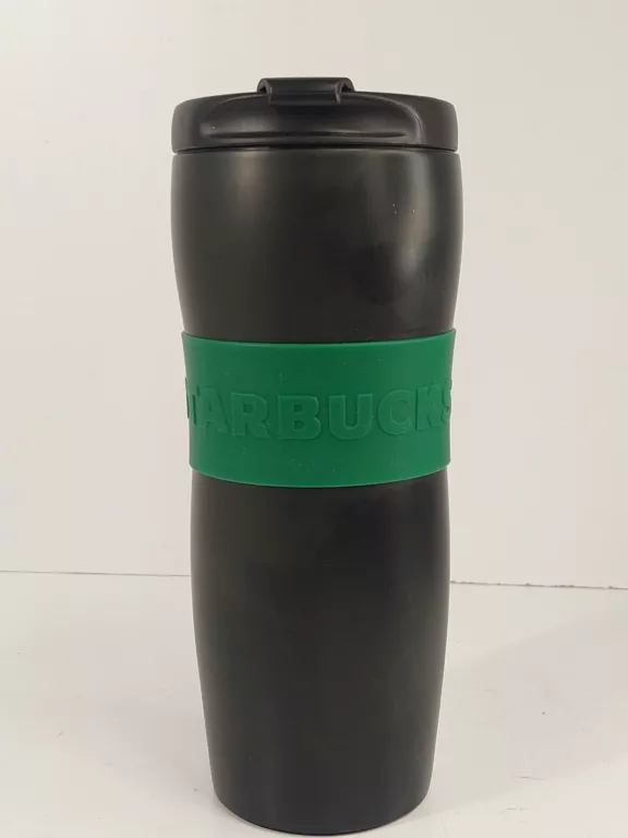 KUBEK TERMICZNY STARBUCKS ZIELONY Z CZARNYM
