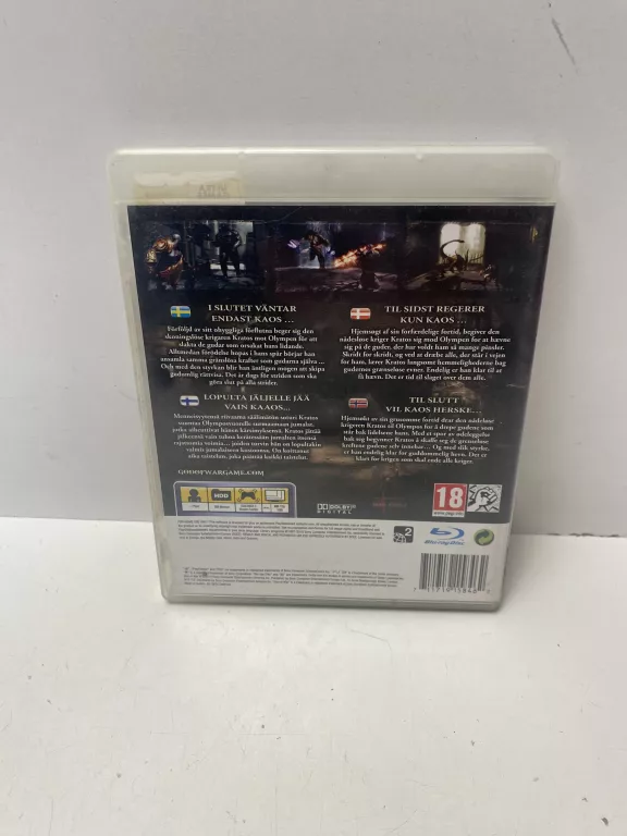 GOD OF WAR III PS3