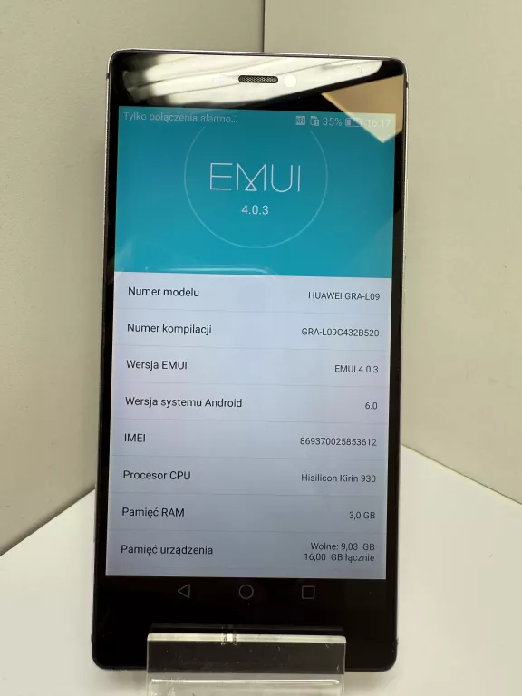 TELEFON HUAWEI P 9LITE