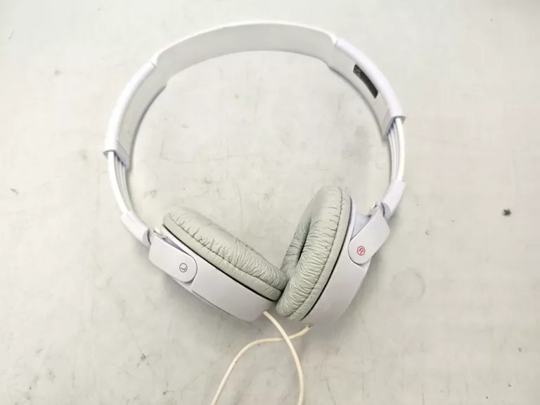 SŁUCHAWKI PRZEWODOWE NAUSZNE SONY BIAŁE SOLO