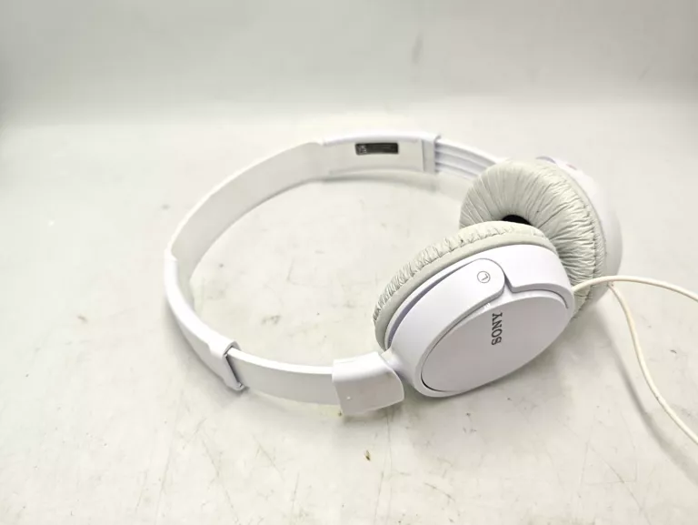 SŁUCHAWKI PRZEWODOWE NAUSZNE SONY BIAŁE SOLO