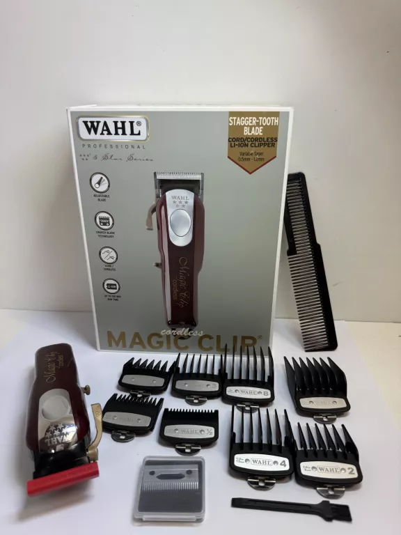 BEZPRZEWODOWA MASZYNKA WAHL PROFESSIONAL MAGIC CLIP 5 STAR