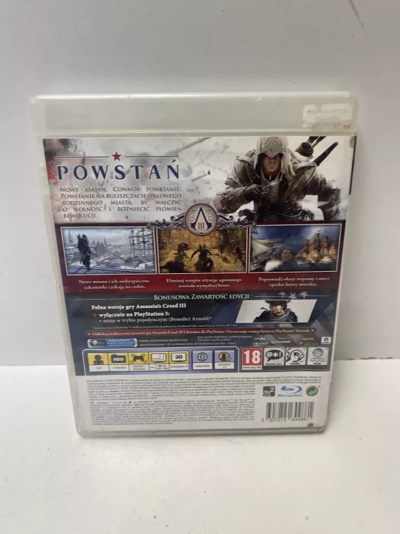 ASSASSINS CREED III PS3