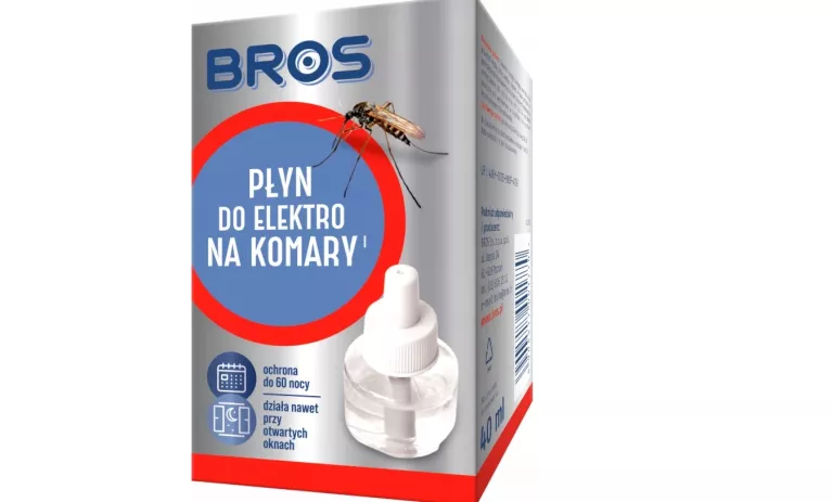 PŁYN NA KOMARY DO ELEKTROFUMIGATORA 40 ML.