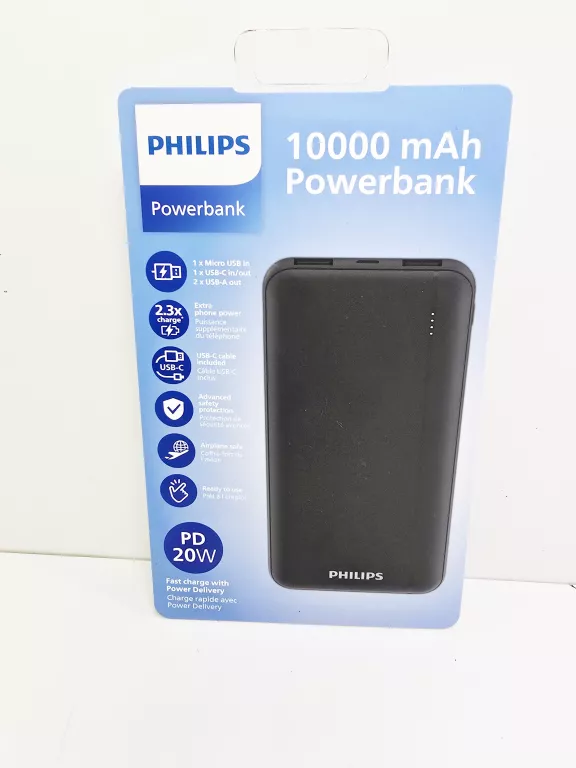 POWERBANK PHILIPS 10 000MAH