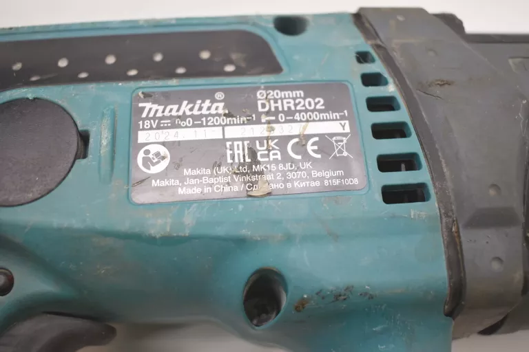 MŁOTOWIERTARKA MAKITA DHR 202