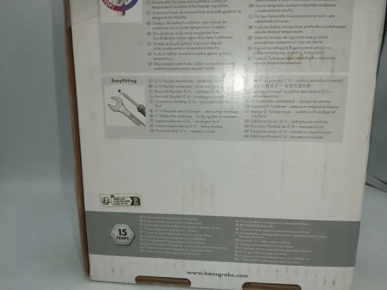 BATERIA ŁAZIENKOWA UMYWALKOWA HANSGROHE VERNIS BLEND 100 CHROM 71551000