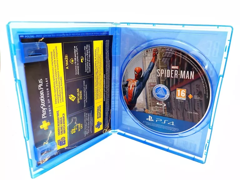 GRA NA PS4 SPIDER-MAN PL