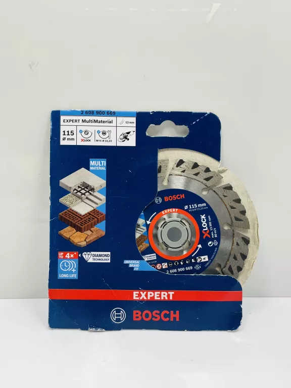 TARCZA DO CIĘCIA I SZLIFOWANIA BOSCH X-LOCK 125 MM