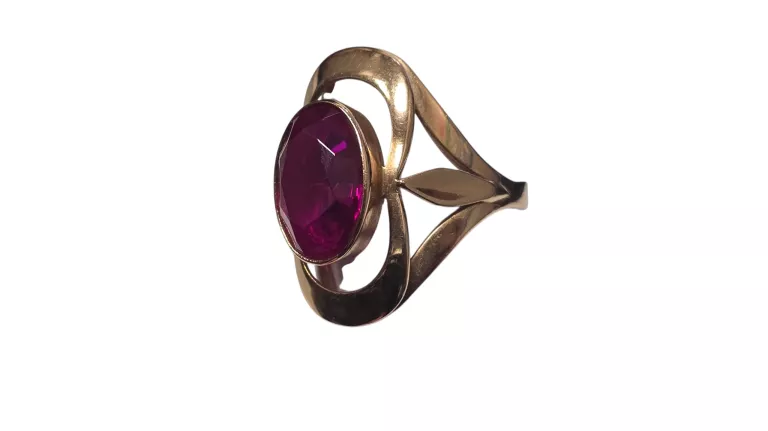 ZŁOTY PIERŚCIONEK 585 14K ROZMIAR 18 6,38G RÓŻOWE ZŁOTO