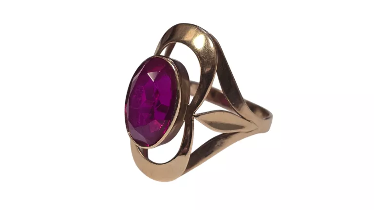 ZŁOTY PIERŚCIONEK 585 14K ROZMIAR 18 6,38G RÓŻOWE ZŁOTO