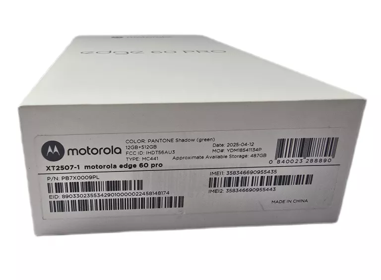 TELEFON MOTOROLA EDGE 60 PRO 512GB!