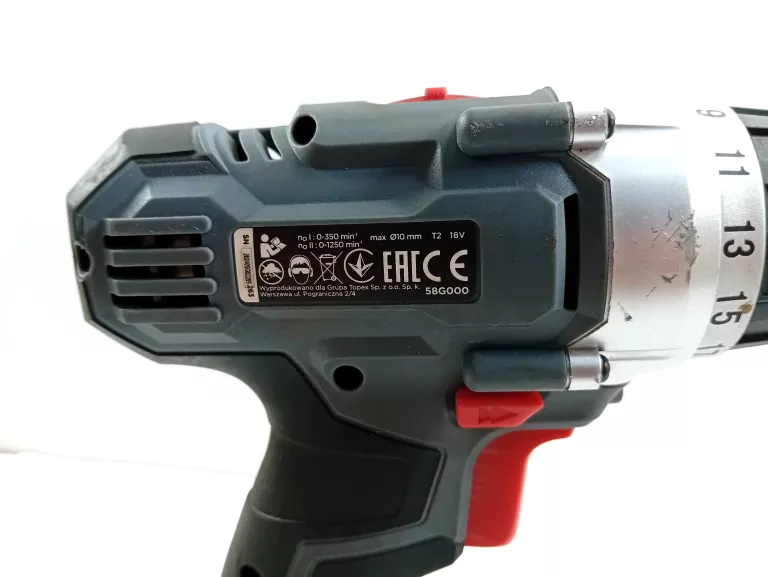 WKRĘTARKA GRAPHITE 58G000 + AKU 2AH+ ŁAD