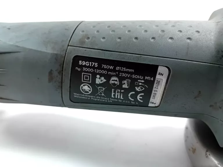 SZLIFIERKA KĄTOWA GRAPHITE 59G175