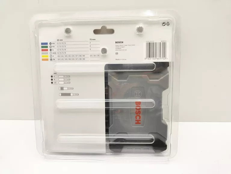BOSCH ZESTAW KOMPLET BITÓW KLUCZY 43 SZT PRO-MIX KOŃCÓWKI NASADKI