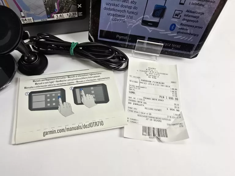 GARMIN DEZL LGV710 MT-D EU NAWIGACJA GPS CIĘŻAROWA