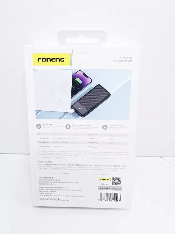 POWERBANK FONENG 10000MAH