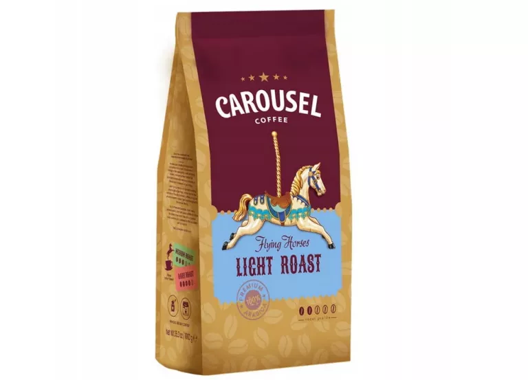 CAROUSEL COFFEE FLYING HORSES LIGHT ROAST KAWA ZIARNISTA 1KG