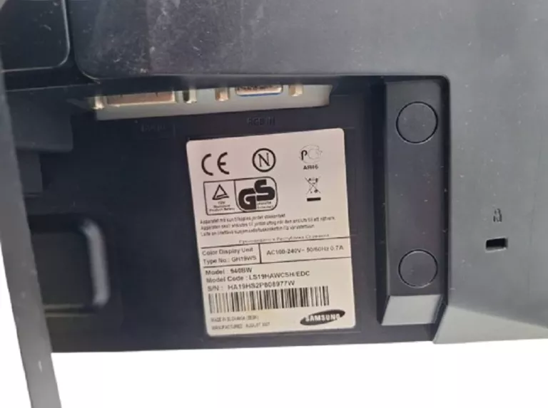 MONITOR SAMSUNG SYNCMASTER 940BW