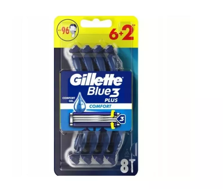 MASZYNKI GILLETTE BLUE 3 PLUS COMFORT 8SZT