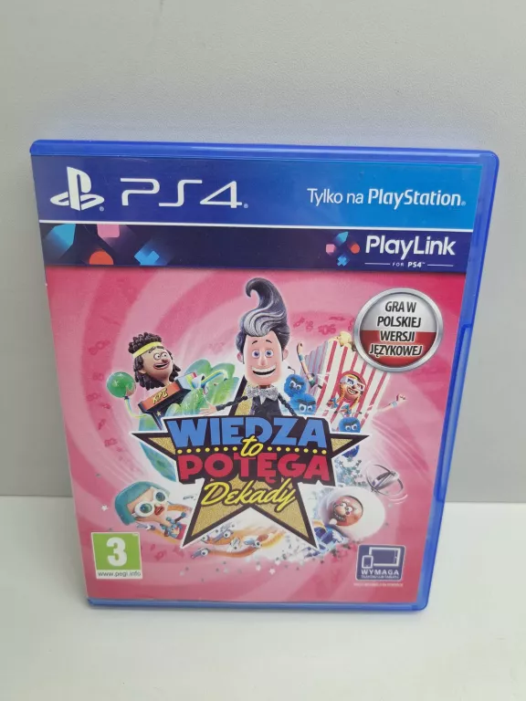GRA PS4 WIEDZA TO POTĘGA: DEKADY PL