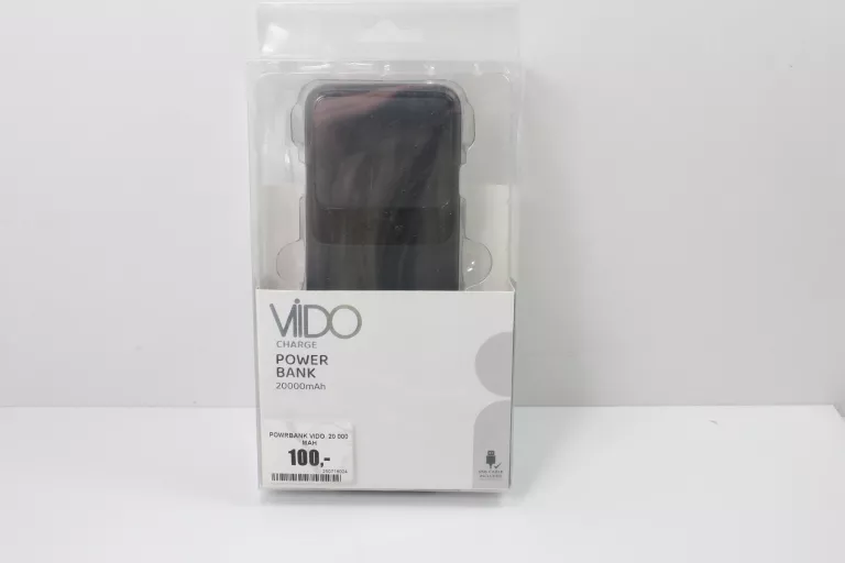 POWERBANK VIDO 20000 MAH