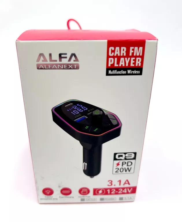 TRANSMITER FM BLOW BLUETOOTH Q9 20W